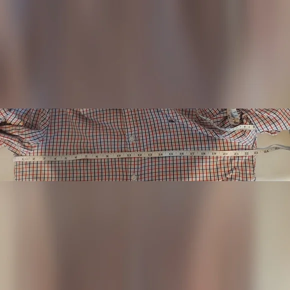 Vineyard Vines Mens Long Sleeve Button-Down Slim Fit Whale Shirt Size Large - Picture 10 of 11